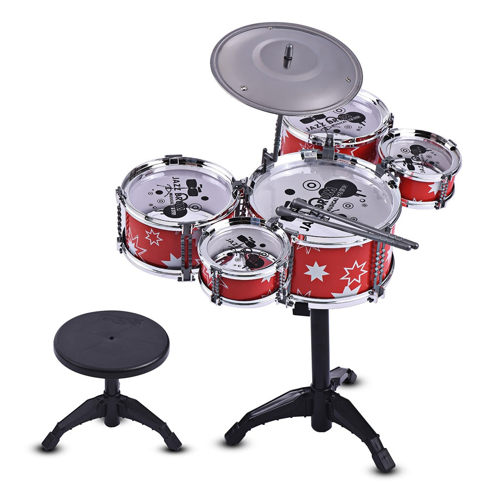 Kids Jazz Drum Set Kit